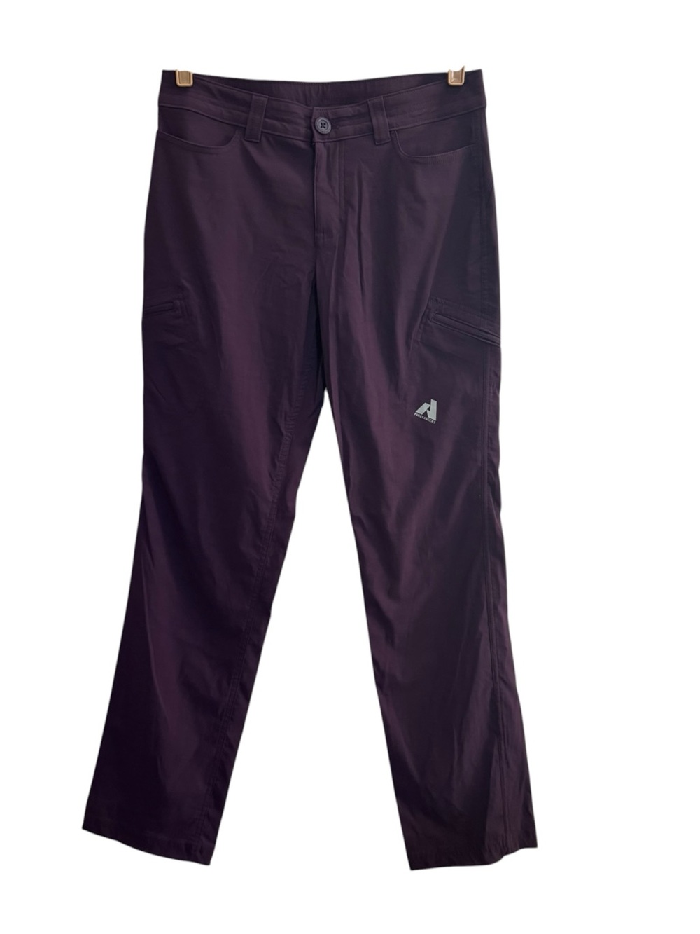 EDDIE BAUER Womens First Ascent Guide Pro Pants Hiking Outdoor 4 plum #NE357